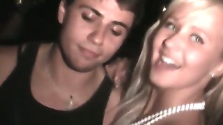 The sexy drunk chick jocelyn in the club feels..