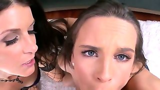 Lusty brunette whores india summer and teal..